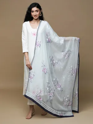Badri Kota Green Dupatta