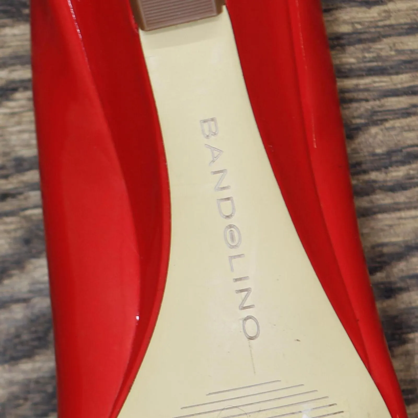 Bandolino Womens Open Toe Wedge Heels 1673fe37e39e9d Red 6M