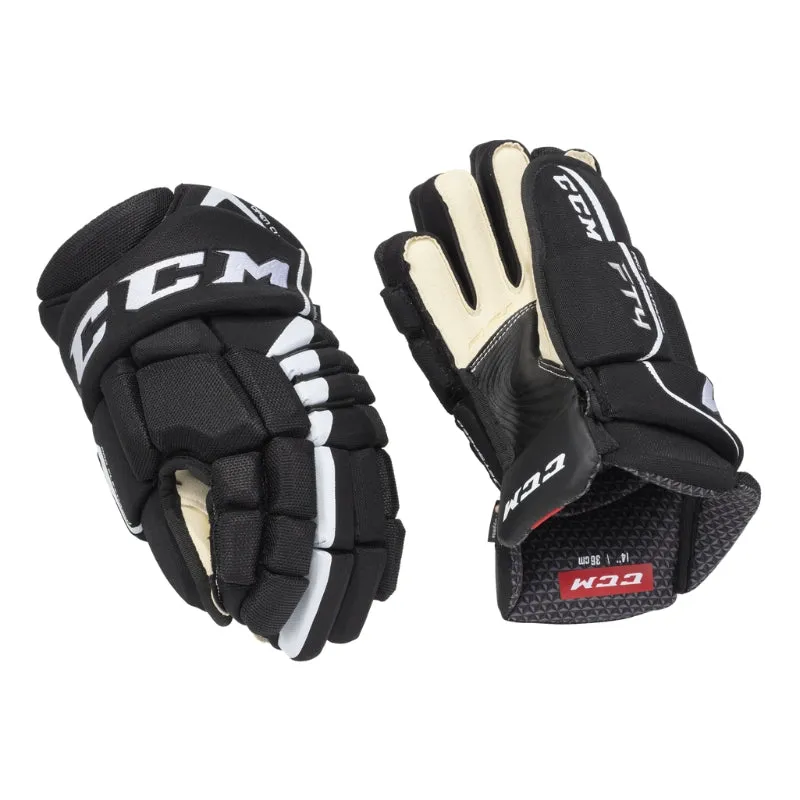 CCM Jetspeed FT4 Hockey Gloves - Junior (2021)