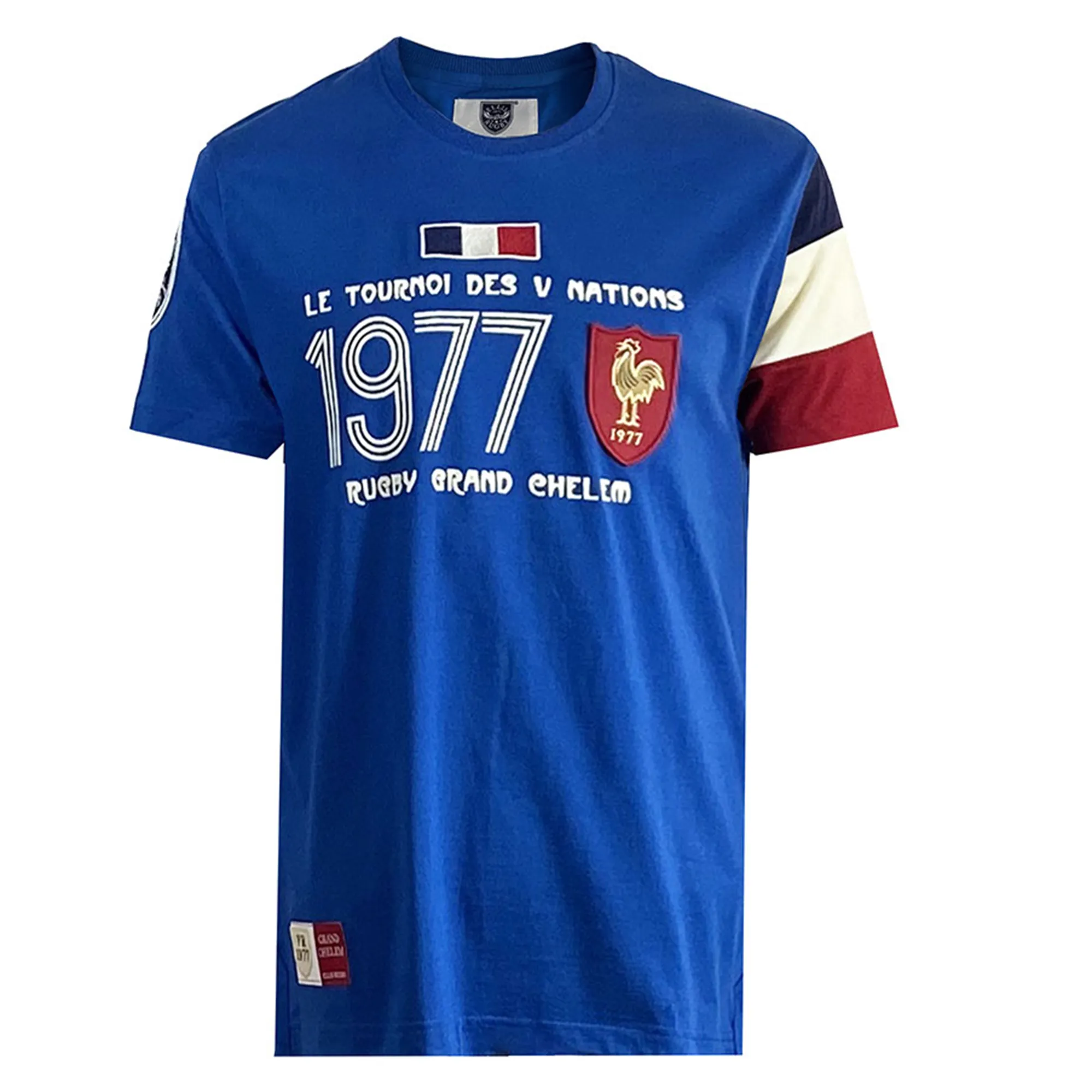 France Rugby 1977 T-Shirt by Ellis Rugby