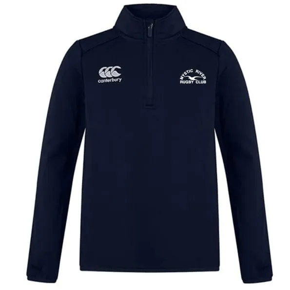 Mystic River Club 1/4 Zip Mid Layer Training Top by Canterbury