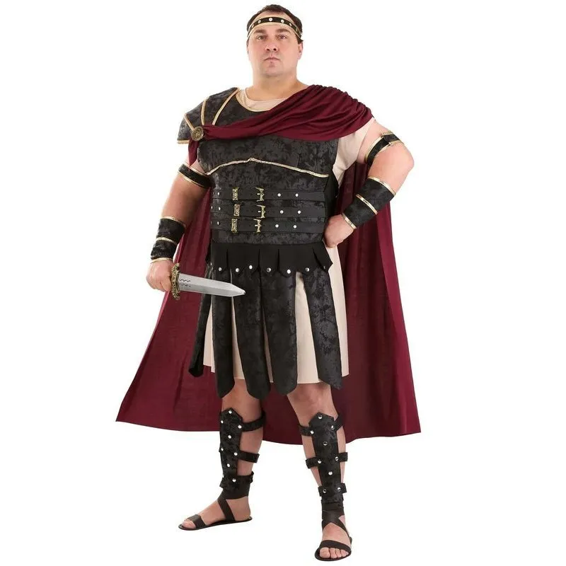 Plus Size Roman Gladiator Costume