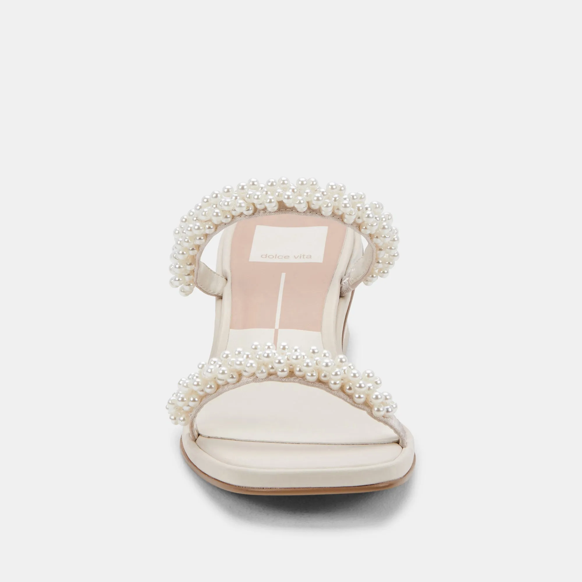 RIVER PEARL HEELS VANILLA PEARLS - re:vita