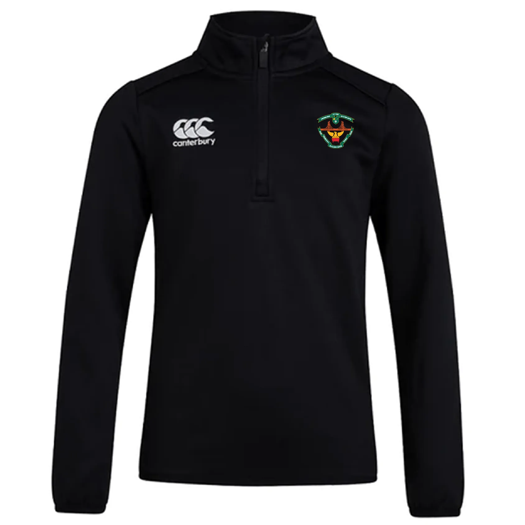 San Francisco Golden Gate Club 1/4 Zip Mid Layer Training Top by Canterbury