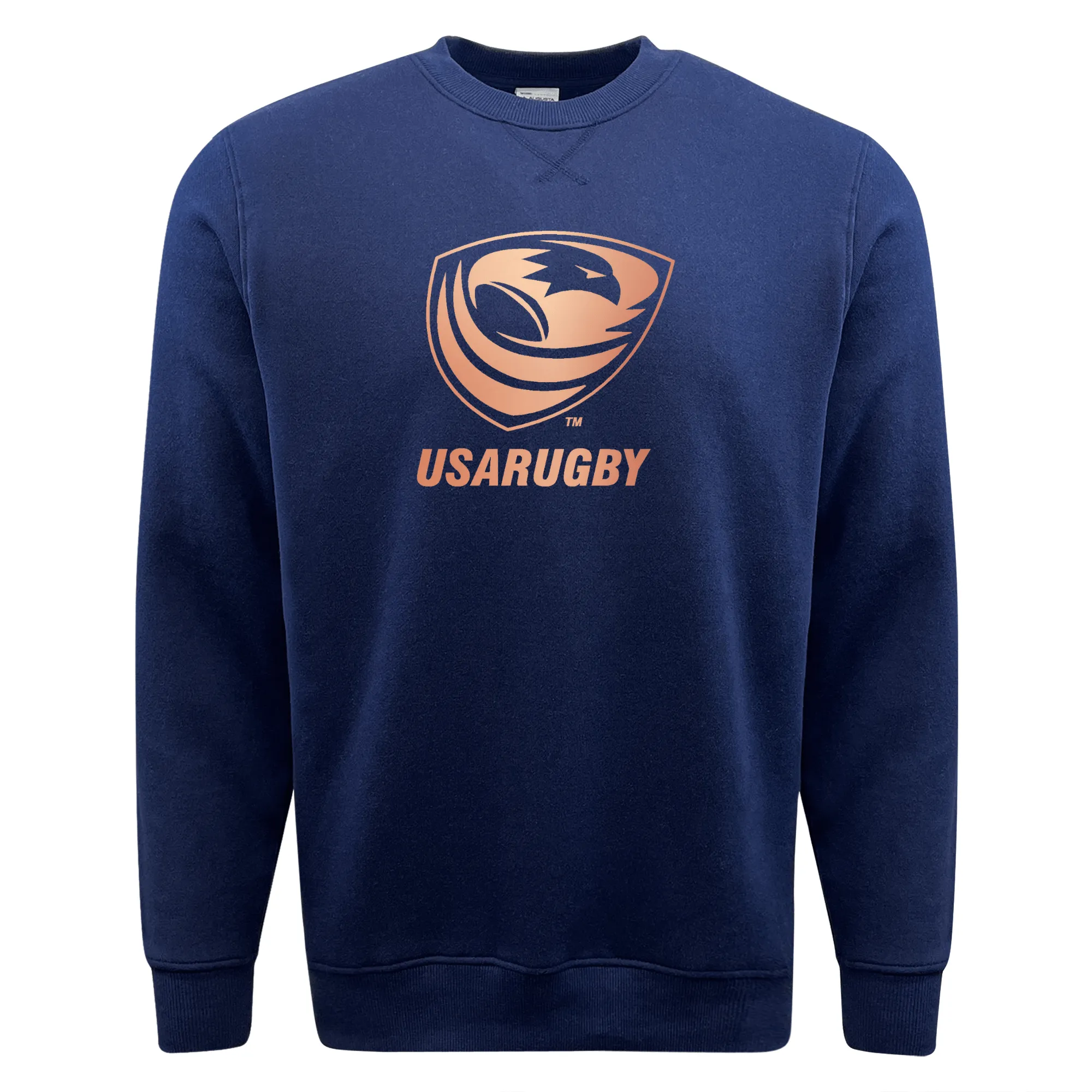 USA Rugby Bronze Fleece Crewneck Sweatshirt