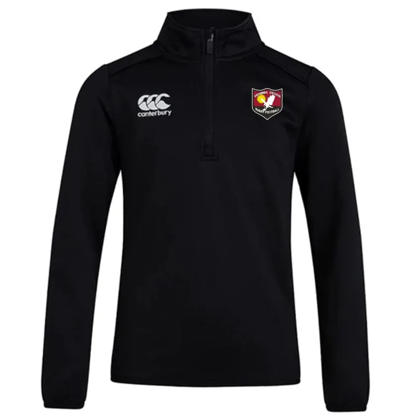 Virginia Beach RFC Club 1/4 Zip Mid Layer Training Top by Canterbury