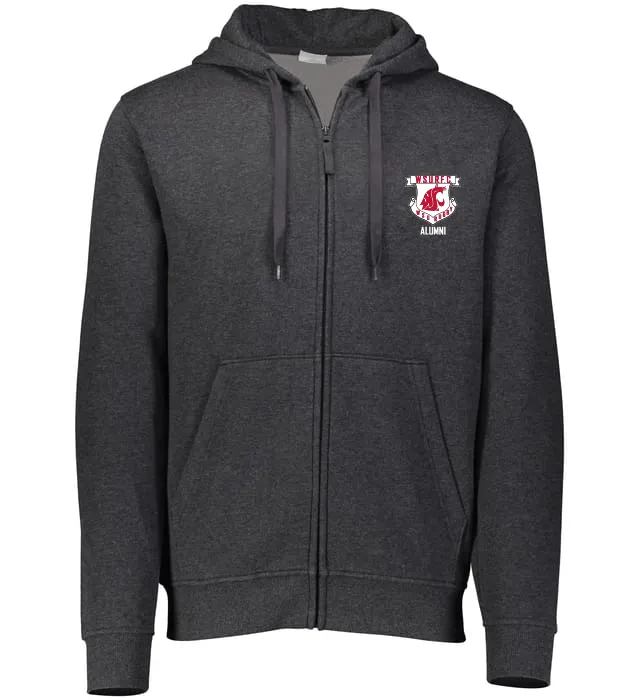 Washington State Rugby Alumni Fleece Full Zip Hoodie